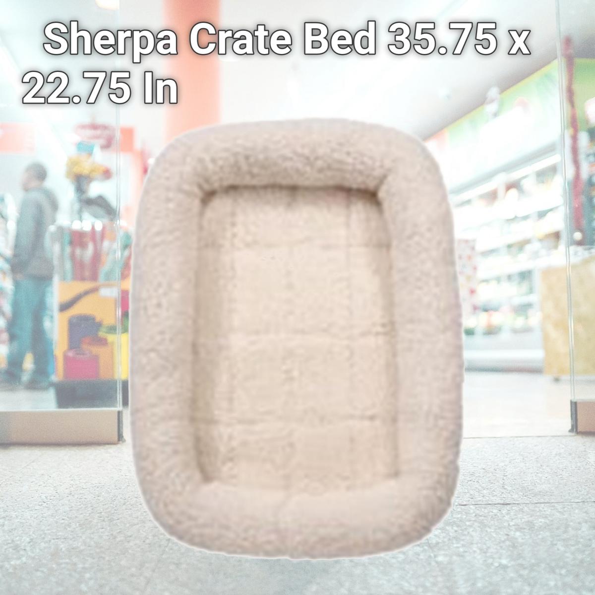 Picture of Slumber Pet ZW250 36 Sherpa Crate Bed 35.75 x 22.75 In