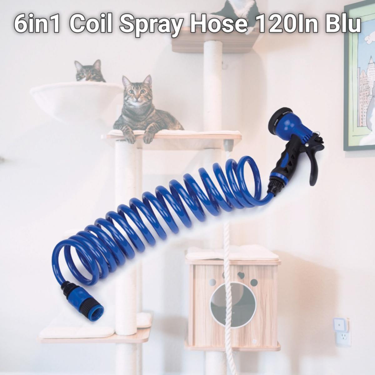 Picture of Master Equipment TP1130 12 19 6in1 Coil Spray Hose 120In Blu
