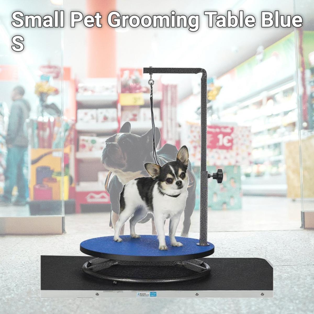 Picture of Master Equipment TP160 19 Small Pet Grooming Table Blue S