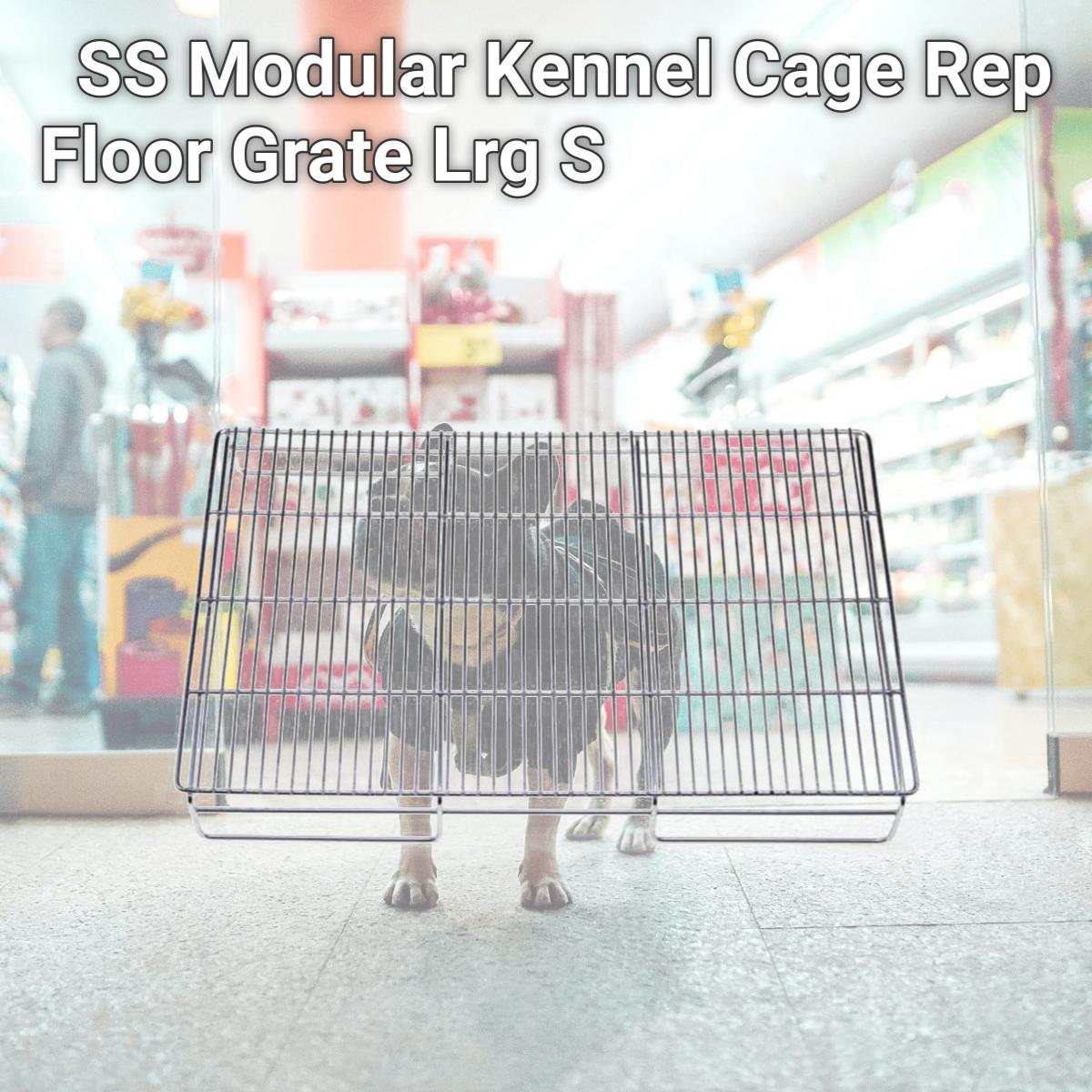 Picture of Proselect ZW1224 42 SS Modular Kennel Cage Rep Floor Grate Lrg S