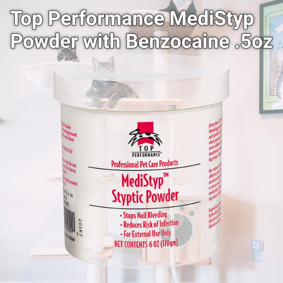 Picture of Pet Pals TP912 05 Top Performance MediStyp Powder with Benzocaine .5oz