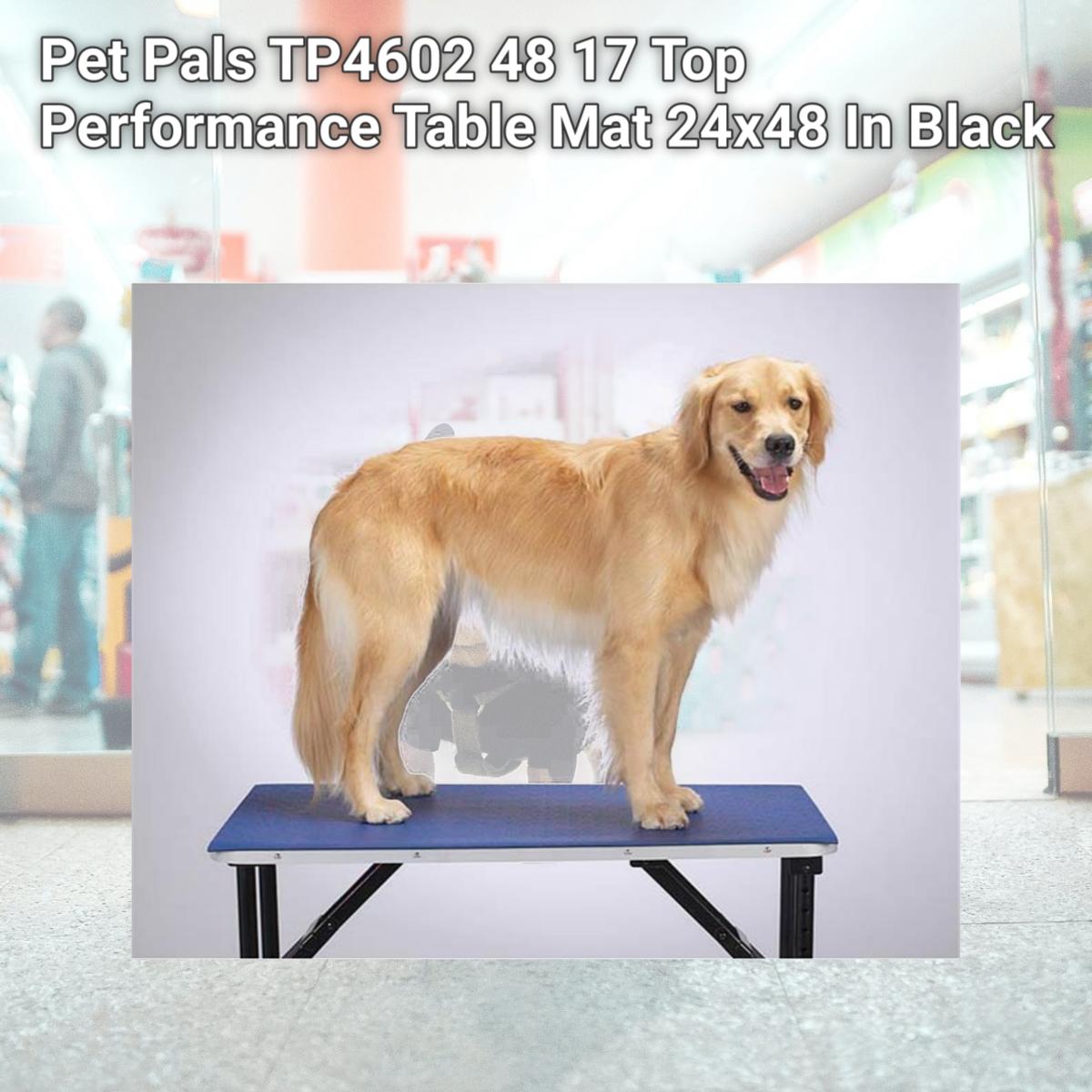 Picture of Pet Pals TP4602 48 17 Top Performance Table Mat 24x48 In Black