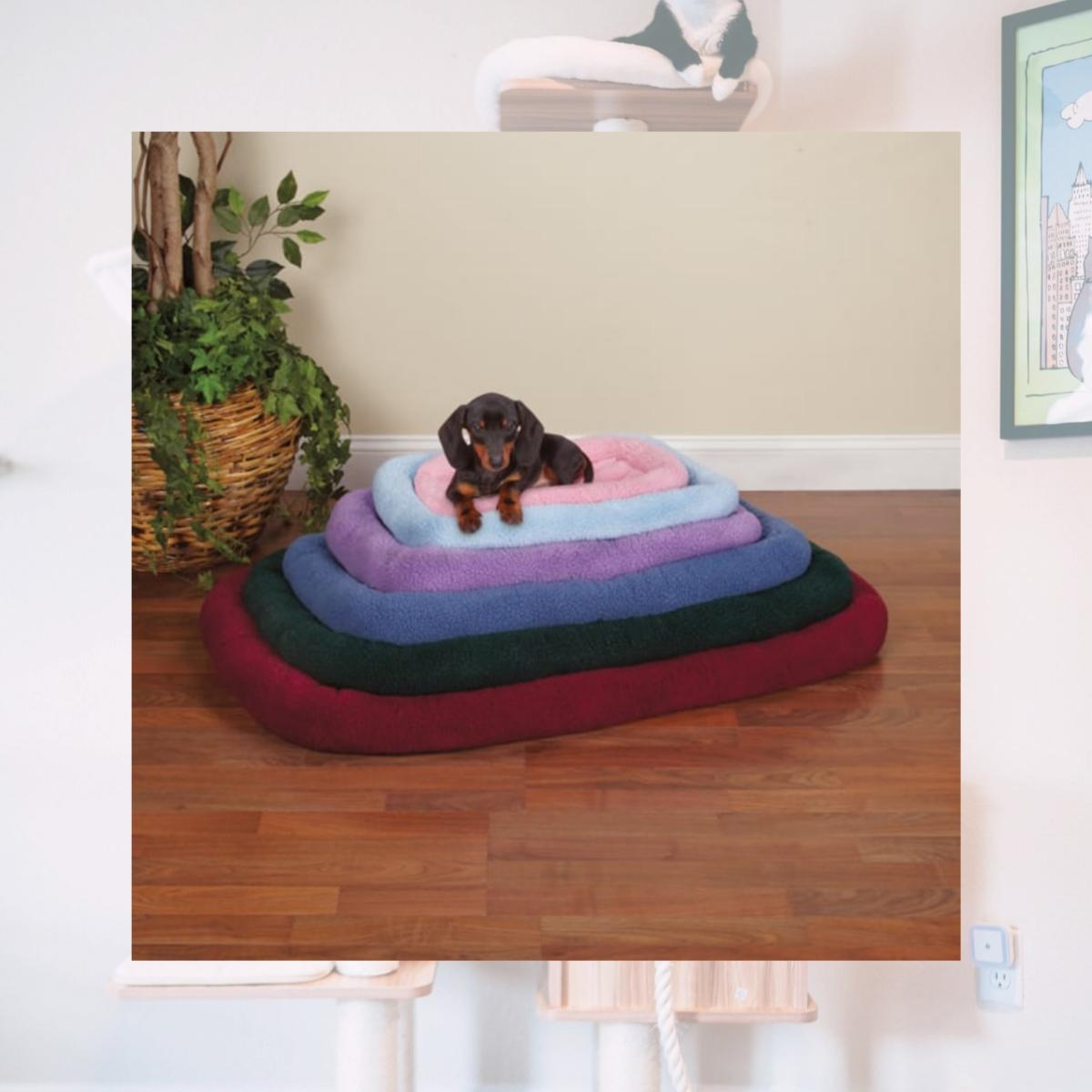 Picture of  Sherpa Crate Bed 35.75 x 22.75 In Lavender