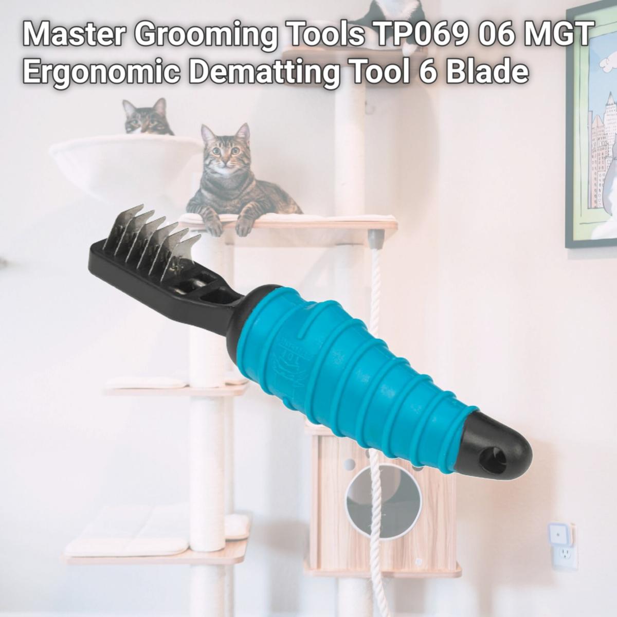 Picture of Master Grooming Tools TP069 06 MGT Ergonomic Dematting Tool 6 Blade