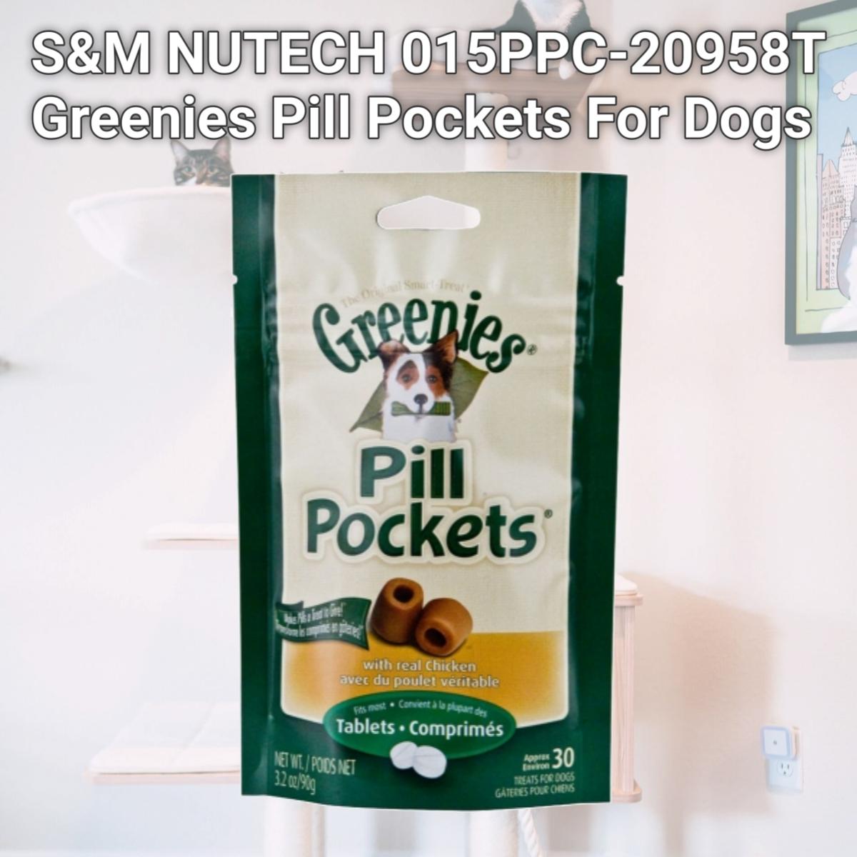 Picture of S&M NUTECH 015PPC-20958T Greenies Pill Pockets For Dogs