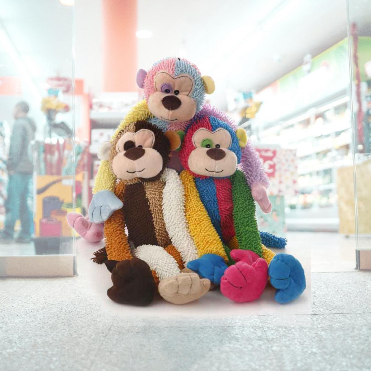 Picture of Multipet International 022MP-37812 Multi Crew Monkey Pet Toys