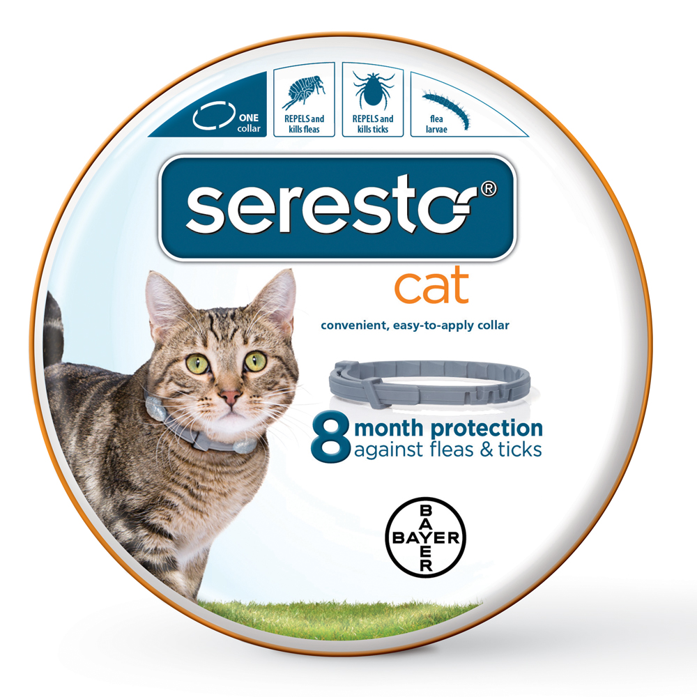 Picture of Bayer Animal Health 004BAY-80000 1 Collar Seresto Flea & Tick Collars for Cats