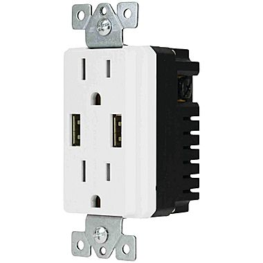 4A Decor USB Receptacle
