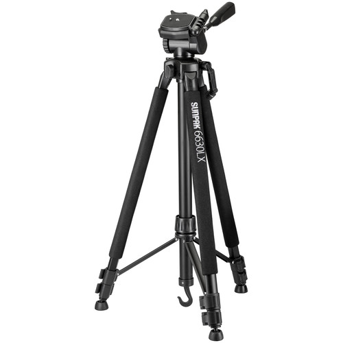 Picture of Sunpak 620-663LX Photo & Video Tripod With Adapters - 66 in.
