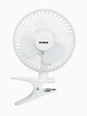 Picture of Optimus F-0600 6 in. Personal Clip-on Fan White