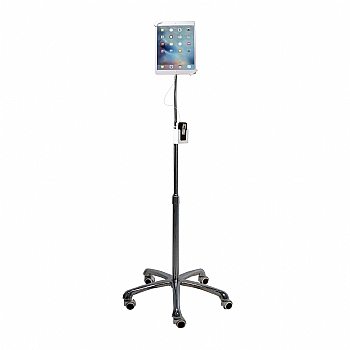 Picture of Cta Digital PAD-SHFS Heavy-Duty Security Gooseneck Floor Stand Silver