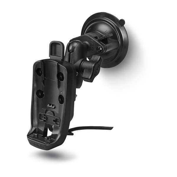 Picture of Garmin 010-12525-02 Powered Mount With Suction Cup Black
