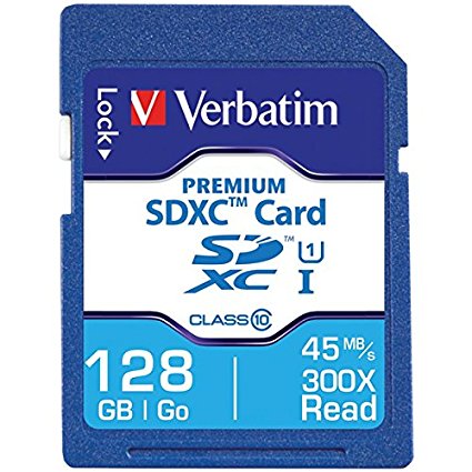 Picture of Verbatim 44025 Class 10 Premium SDXC Card 128GB