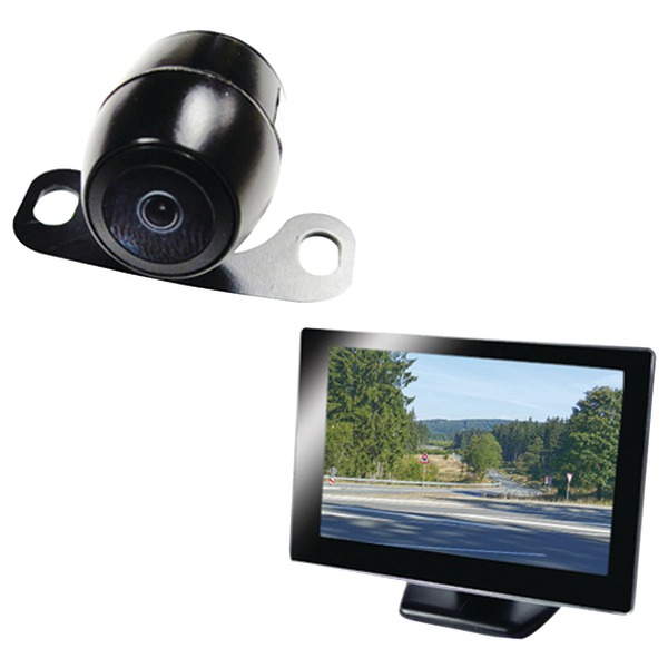 Picture of Boyo VTC175M 5 in. Rearview Monitor with License - Plate Camera