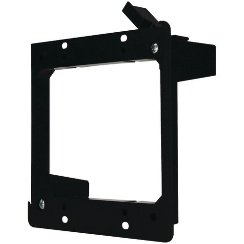 Dual-Gang Low-Voltage Mounting Bracket - Gray