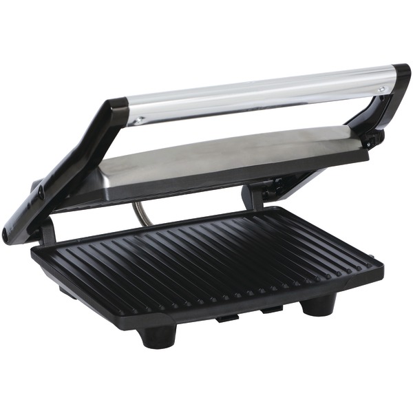 Picture of Brentwood TS-651 1000W Panini-Contact Grill&#44; Metallic