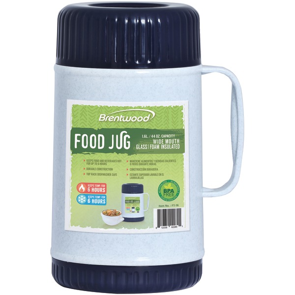 FT-16 44 oz Food Jug, White