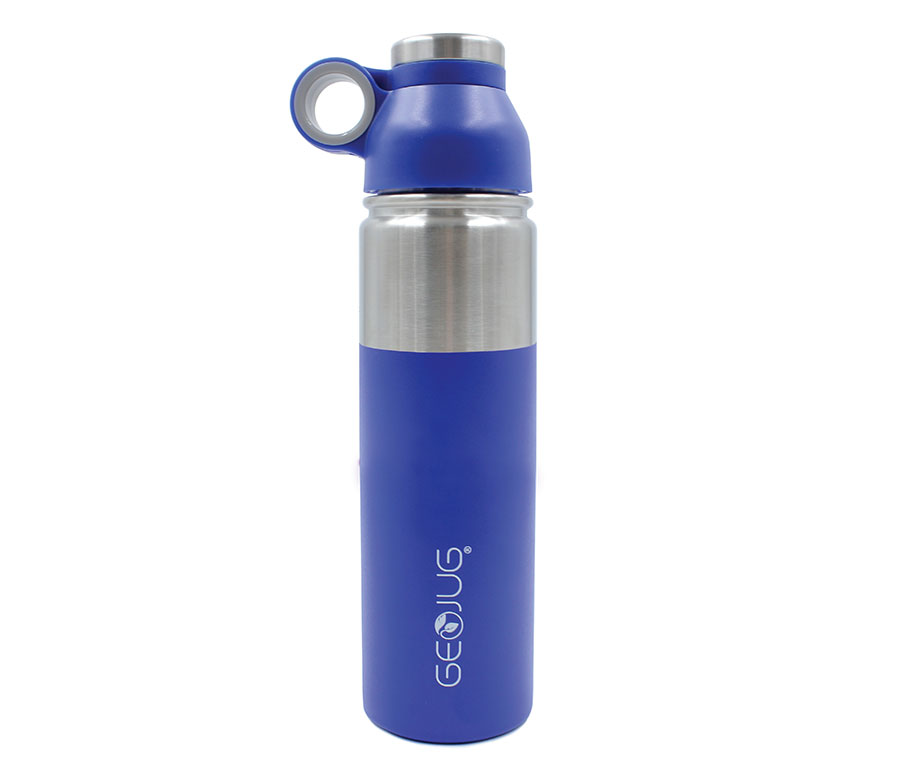 G-1040BL 40 oz Vacuum Insulated Water Bottle, Blue