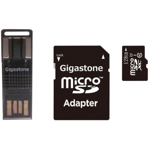 Picture of Gigastone GS-4IN1600X128GB-R 128GB Micro SD Card PRM 4