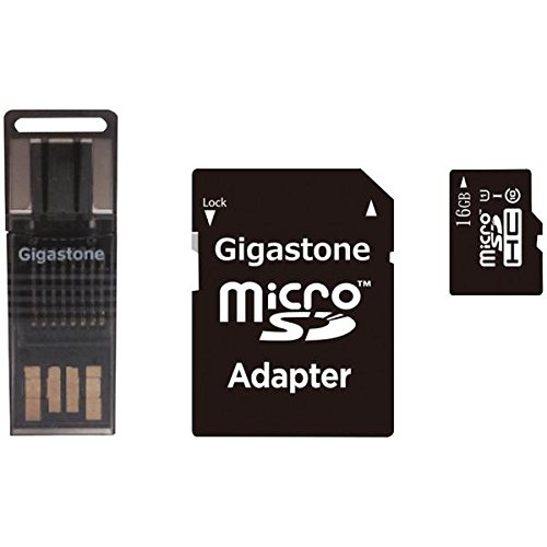 Picture of Gigastone GS-4IN1600X16GB-R 16GB Micro SD Card PRM 4