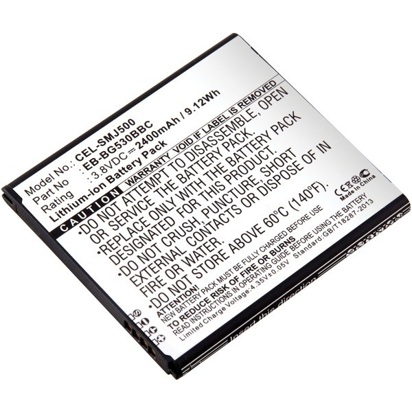 Picture of Dantona CEL-SMJ500 3.8V 2400mAh Lion Cell Phone Replacement Battery