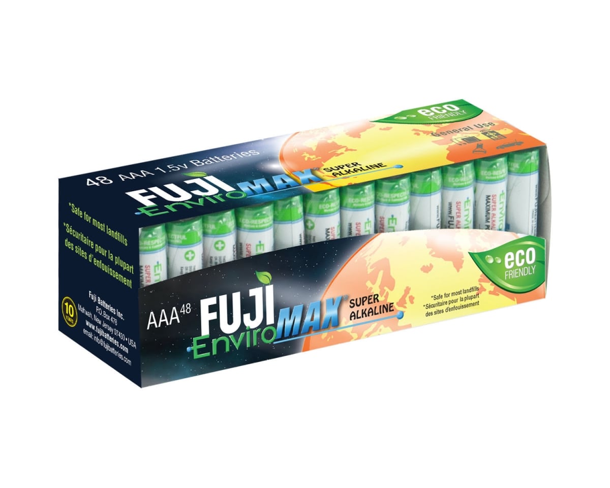 4400SP48 Enviro Max AAA Digital Alkaline Batteries - Pack of 48