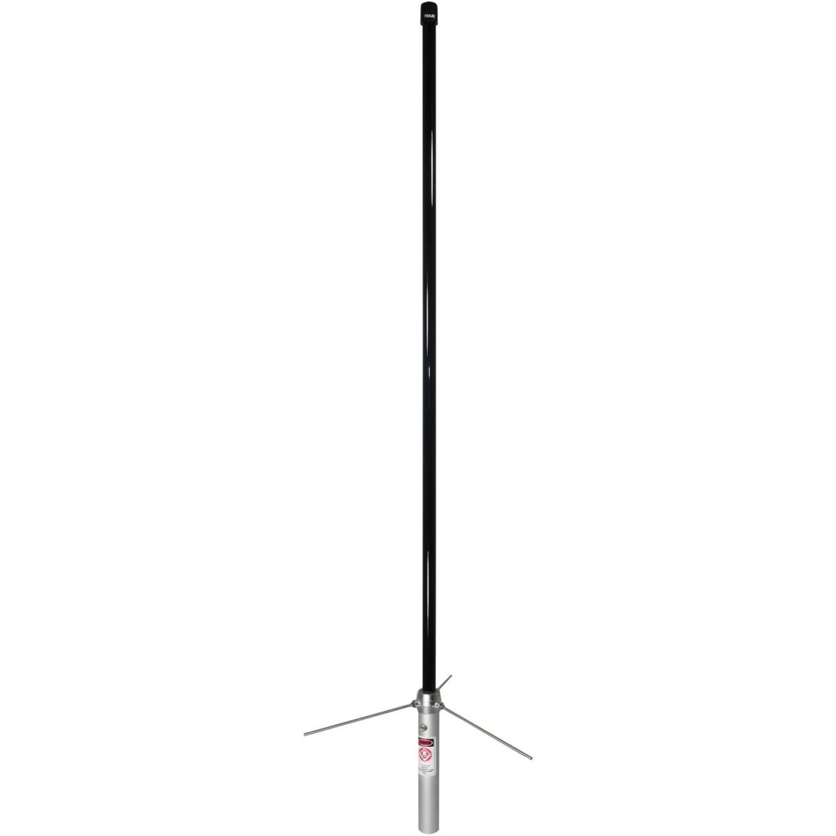 Picture of TRAM WSP1477B Pre-Tuned 144MHz-148MHz VHF & 430MHz-460MHz UHF Amateur Dual-Band Base Antenna Black Fiberglass
