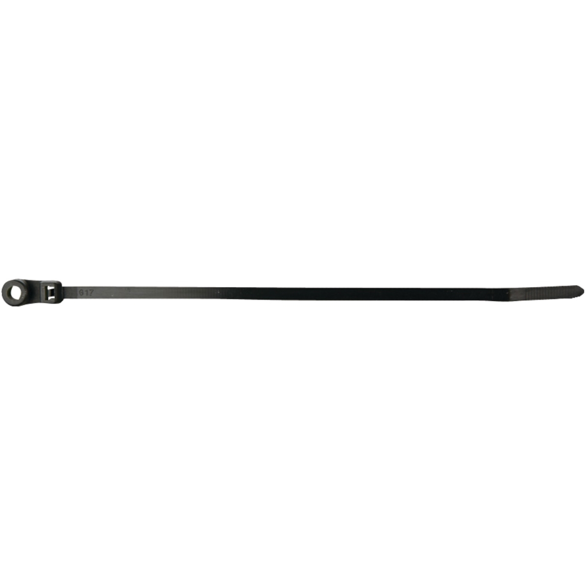 MECBMCT7 7 in. Zip Ties with Screw Down, Pack of 100