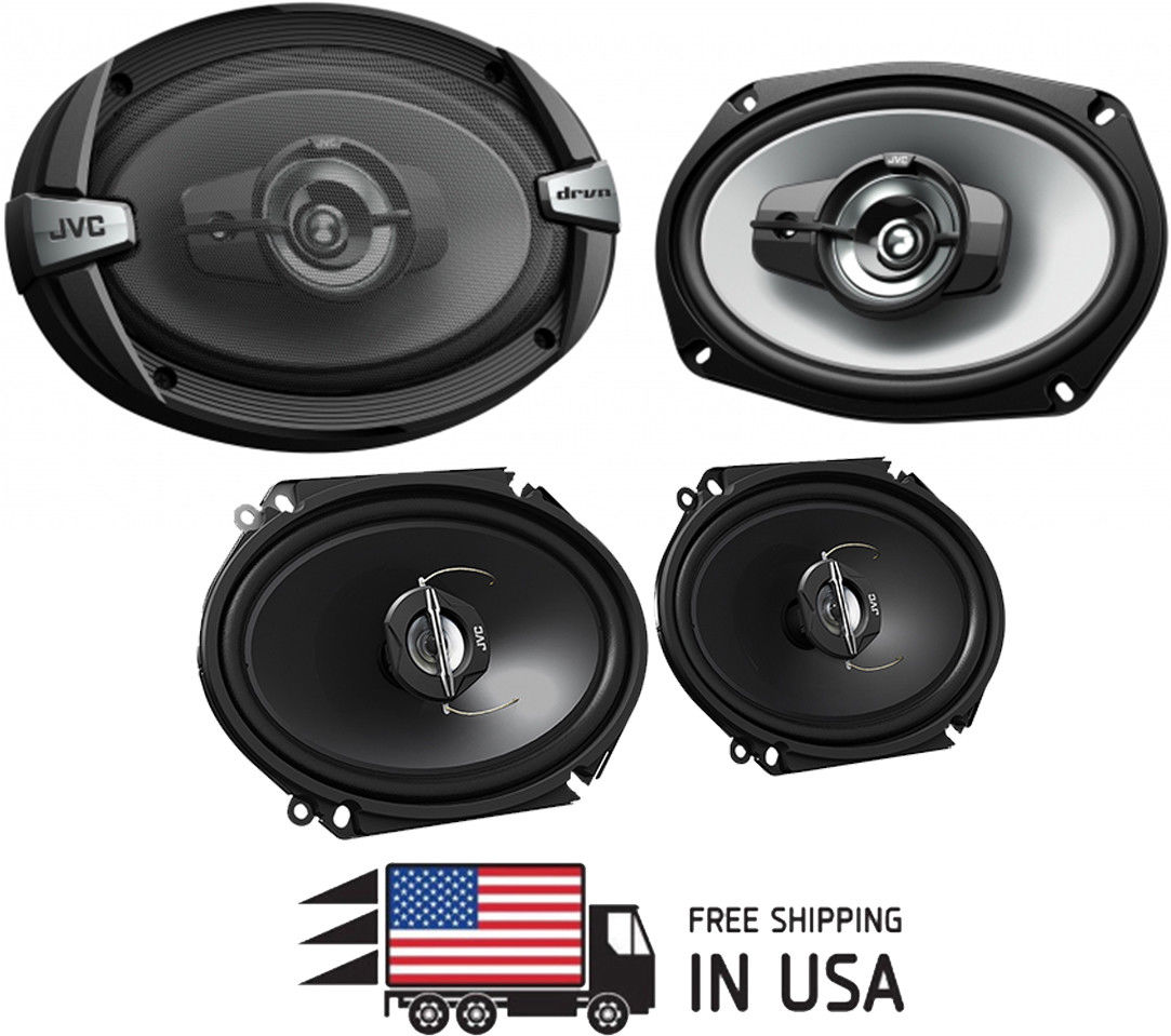 Picture of JVC Mobile CS-DR693 6 x 9 in. 500W 3 Way Coaxial Car Speaker
