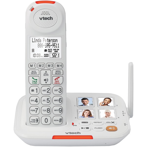 Picture of VTech VTSN5127 Amplified Cordless Answering System with Big Buttons & Display