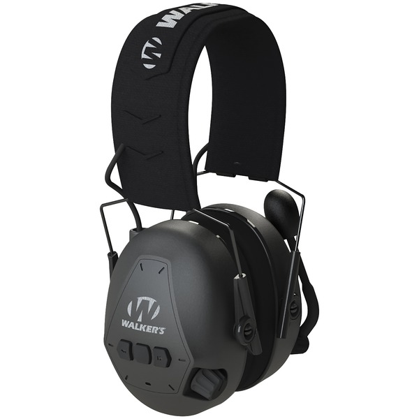 Walkers Game Ear  Passive Muff with Bluetooth, Black
