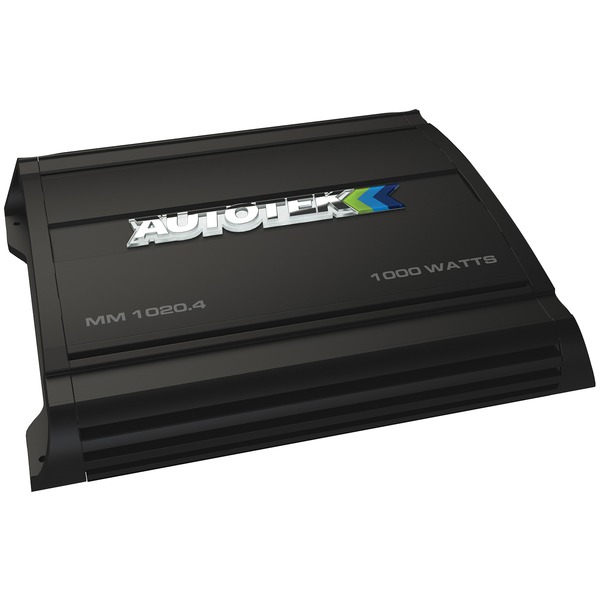 MEAN MACHINE 1000 Watt 4 Channel Amplifier Bridgeable Car Audio Amplifier w/High Low Pass Crossover