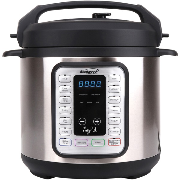 Picture of Brentwood Appliances EPC-636 6 qt. 8-in-1 Easy Pot Electric Multicooker&#44; Silver