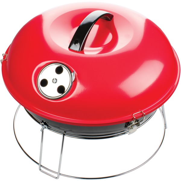 BB-1400R 14 in. Portable Charcoal Grill, Red