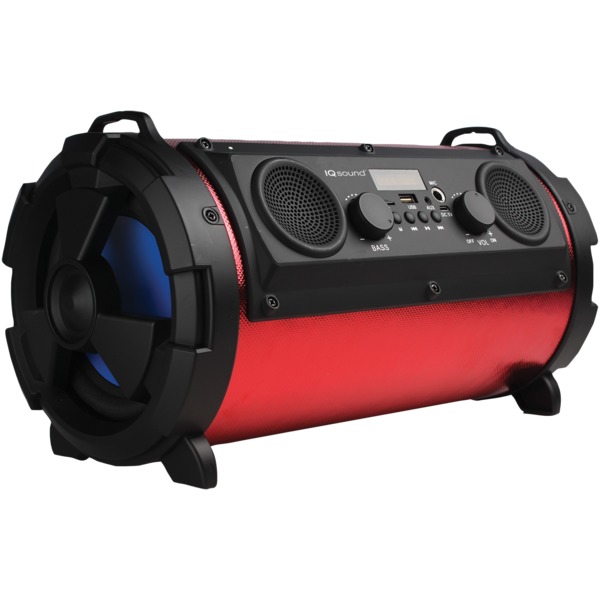Picture of Supersonic IQ-1525BT-RD 5 & 2 x 2 in. Bluetooth Speaker&#44; Red