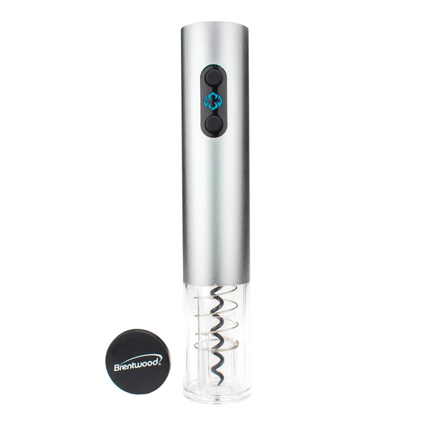 Picture of Brentwood Appliances WA-2002S Portable Electric Wine Bottle Opener&#44; Silver