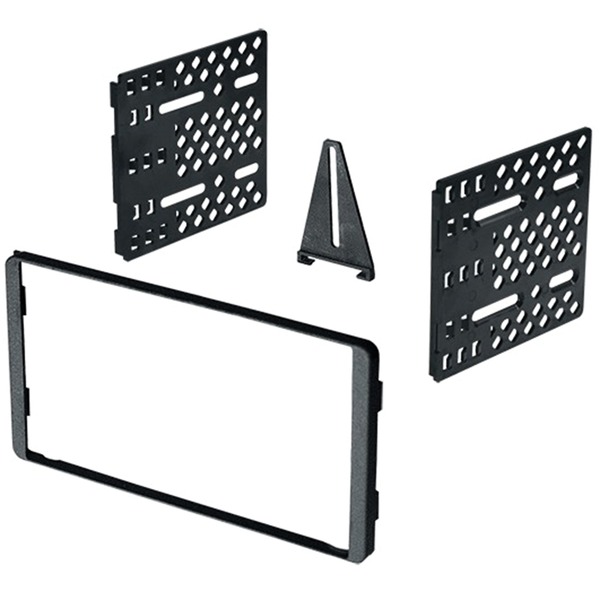 FMK552 Double DIN Black Stereo Dash Kit with ISO Mounting Brackets for 2003-2010 Crown Victoria Windstar Ford