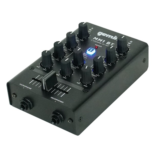 MM1BT 025 in 2Channel DJ Mixer with Bluetooth Input