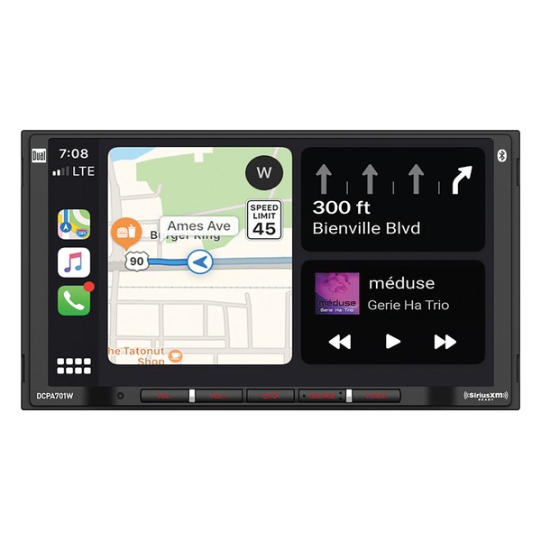 Picture of Dual Electronics DCPA701W 7 in. Touchscreen Display Double DIN Digital Media Receiver