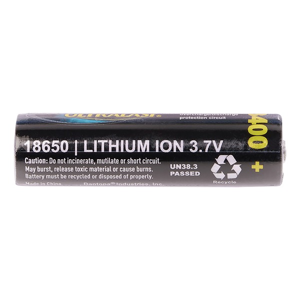 Picture of Ultralast UL1865-34-1P 3.7V 3, 400 mAh 18650 Blister Carded Batteries