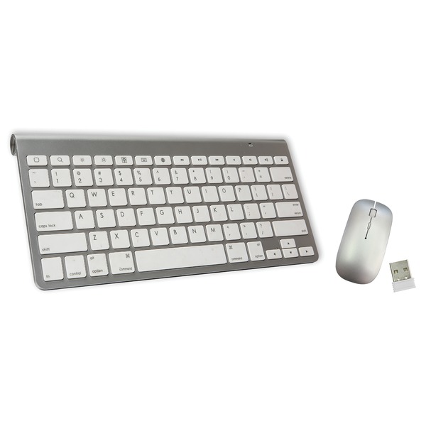 Picture of Supersonic SC-531KBM SuperSonic Ultra Slim Wireless Keyboard with Wireless Mouse&#44; Gray