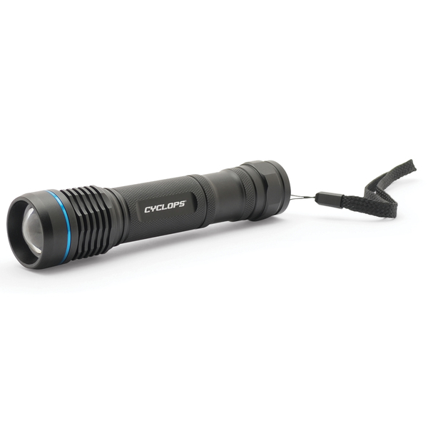 CYC-FLS700 700 Lumen Steropes Rechargeable Aluminum Flashlight, Anodized