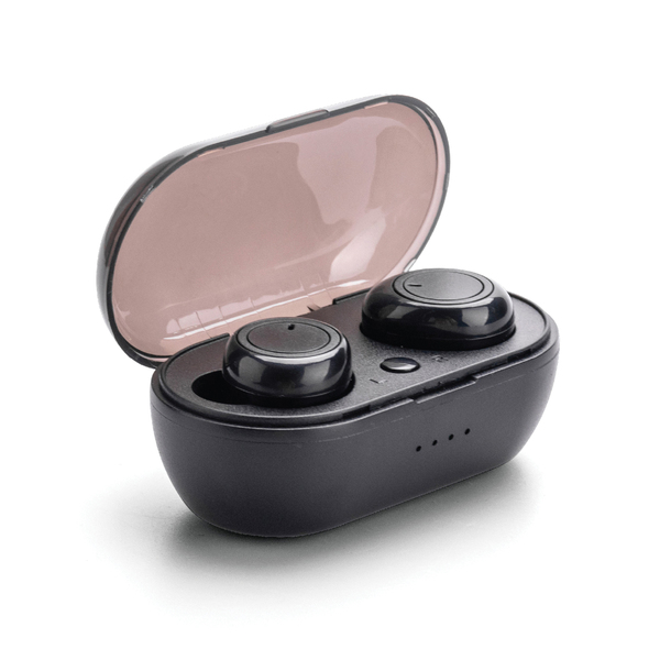 Picture of AT&T T10-BLK Ear True Wireless Stereo Bluetooth Mini Earbuds with Microphone&#44; Black