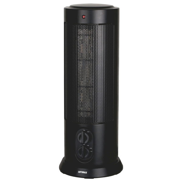 H-7234 18 in. Oscillating Ceramic Tower Heater with Thermostat