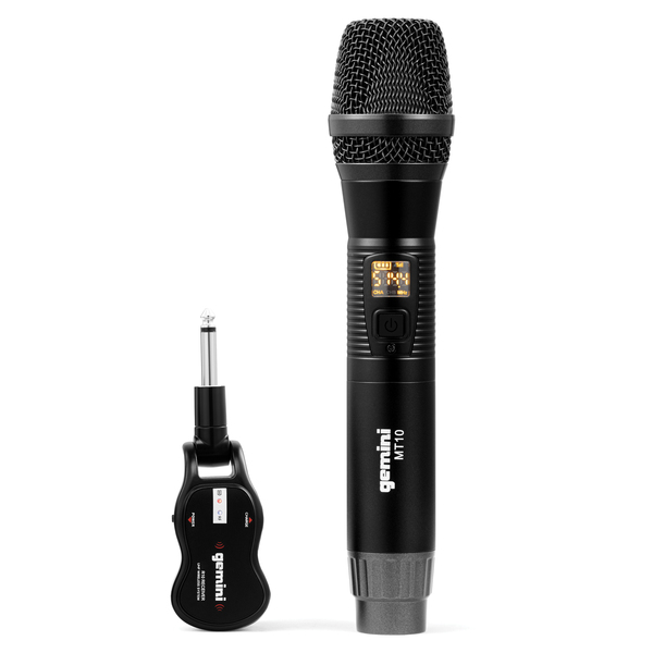 Single HandHeld Wireless UHF Microphone System