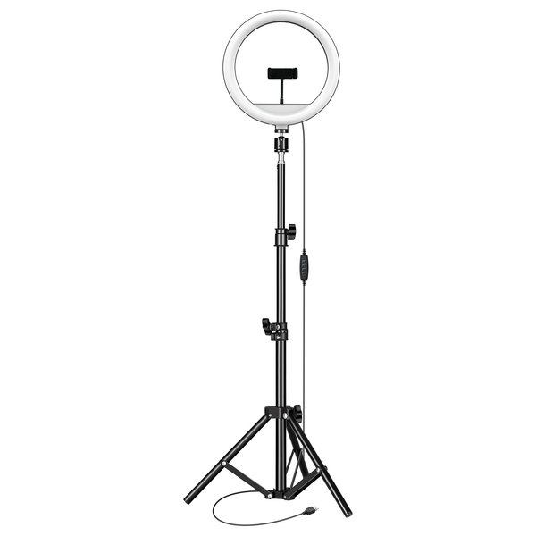 Picture of Supersonic SC-2210SR 12 in. 168 LEDs PRO Live Stream LED Selfie RGB Ring Light with Floor Stand