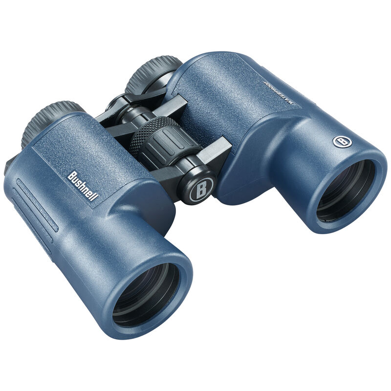 Picture of Bushnell 134212R H2O 12x42 Waterproof Porro Binoculars, Blue