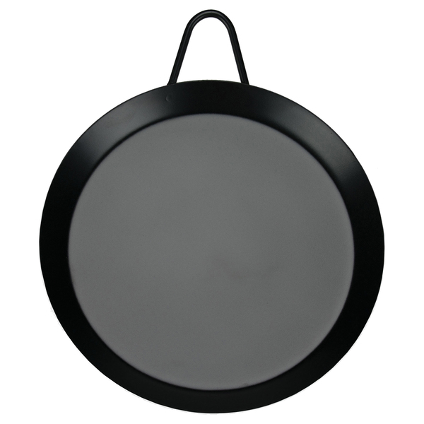 Picture of Brent Wood BCM-28 11 in. Carbon Steel Non-Stick Round Comal Griddle&#44; Black