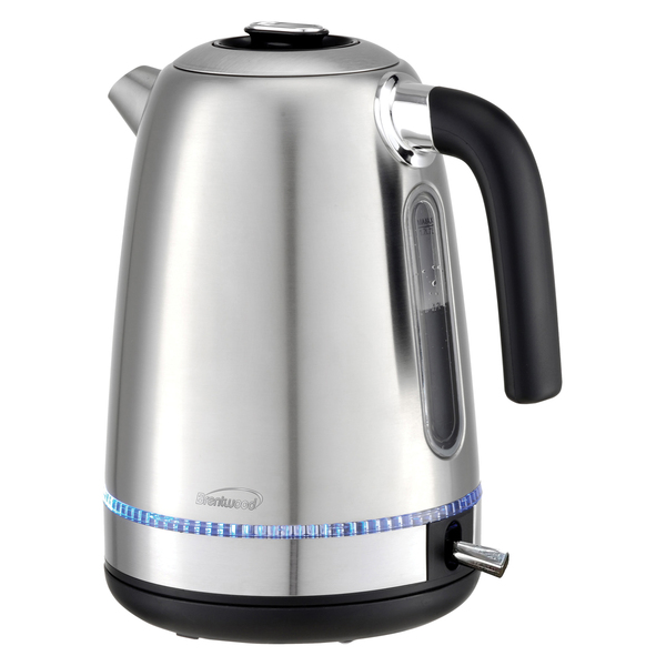 Picture of Brentwood KT-1792S 1.7 ltr 1500W Cordless Electric Kettle&#44; Stainless Steel