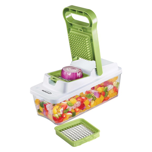 Picture of Brentwood Kool Zone KA-5022G Food Chopper & Vegetable Dicer with 6.75 Cup Storage Container, Green